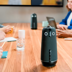 Owl Labs Meeting Owl 4+ - Videocamera per videoconferenza intelligente 4K a 360°, microfono e altoparlante (fuoco automatico altoparlante, Smart Zooming, equalizzazione rumore) - Vista aggiuntiva 5