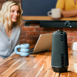 Owl Labs Meeting Owl 4+ - Videocamera per videoconferenza intelligente 4K a 360°, microfono e altoparlante (fuoco automatico altoparlante, Smart Zooming, equalizzazione rumore) - Vista aggiuntiva 7