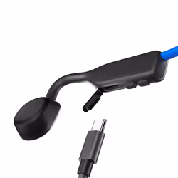 SHOKZ OpenMove Cuffie Wireless A clip Musica e Chiamate USB tipo-C Bluetooth Blu - Vista aggiuntiva 4