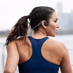 SHOKZ OpenMove Cuffie Wireless Passanuca Sport Bluetooth Grigio - Vista aggiuntiva 5