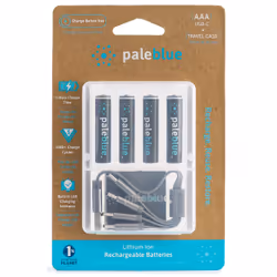 Pale Blue PB-AAA-C batteria per uso domestico Batteria ricaricabile Mini Stilo AAA Ioni di Litio - Vista aggiuntiva 2