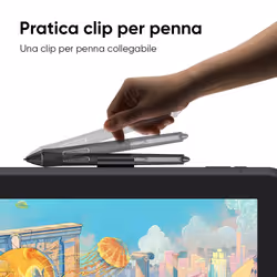 XPPen Artist 22 Plus tavoletta grafica Nero 5080 lpi (linee per pollice) 409 x 230 mm USB - Vista aggiuntiva 7