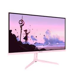 Arozzi Nova 24″ Monitor PC 60,5 cm (23.8") 1920 x 1080 Pixel Full HD LED Rosa - Vista aggiuntiva 2