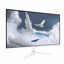 Arozzi Nova 32″ Monitor PC 80 cm (31.5") 2560 x 1440 Pixel Quad HD LED Bianco - Vista aggiuntiva 2