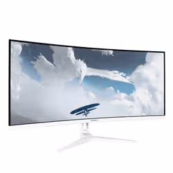 Arozzi Nova 34″ Curved Monitor PC 86,4 cm (34") 3440 x 1440 Pixel 4K Ultra HD LED Bianco - Vista aggiuntiva 2