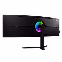 Arozzi Nova 49” Curved Monitor PC 124,5 cm (49") 5120 x 1440 Pixel Dual QHD LED Nero - Vista aggiuntiva 5