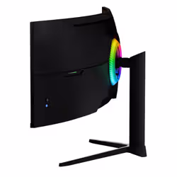 Arozzi Nova 49” Curved Monitor PC 124,5 cm (49") 5120 x 1440 Pixel Dual QHD LED Nero - Vista aggiuntiva 6