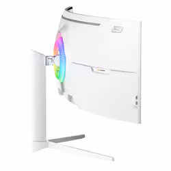 Arozzi Nova 49” Curved Monitor PC 124,5 cm (49") 5120 x 1440 Pixel Dual QHD LED Bianco - Vista aggiuntiva 3