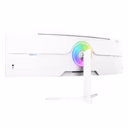 Arozzi Nova 49” Curved Monitor PC 124,5 cm (49") 5120 x 1440 Pixel Dual QHD LED Bianco - Vista aggiuntiva 5