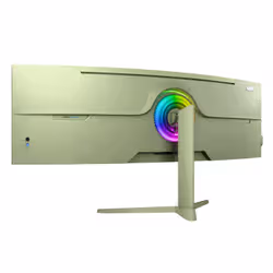 Arozzi Nova 49” Curved Monitor PC 124,5 cm (49") 5120 x 1440 Pixel Dual QHD LED Verde - Vista aggiuntiva 5