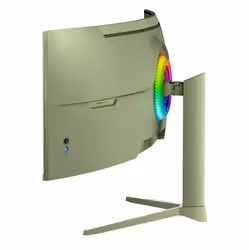 Arozzi Nova 49” Curved Monitor PC 124,5 cm (49") 5120 x 1440 Pixel Dual QHD LED Verde - Vista aggiuntiva 6