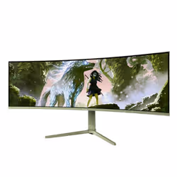 Arozzi Nova 49” Curved Monitor PC 124,5 cm (49") 5120 x 1440 Pixel Dual QHD LED Verde - Vista aggiuntiva 7