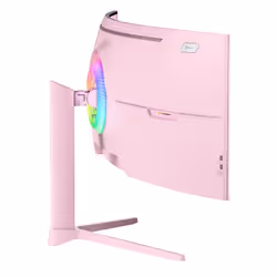 Arozzi Nova 49” Curved Monitor PC 124,5 cm (49") 5120 x 1440 Pixel Dual QHD LED Rosa - Vista aggiuntiva 3