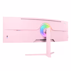 Arozzi Nova 49” Curved Monitor PC 124,5 cm (49") 5120 x 1440 Pixel Dual QHD LED Rosa - Vista aggiuntiva 5