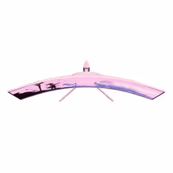 Arozzi Nova 49” Curved Monitor PC 124,5 cm (49") 5120 x 1440 Pixel Dual QHD LED Rosa - Vista aggiuntiva 8