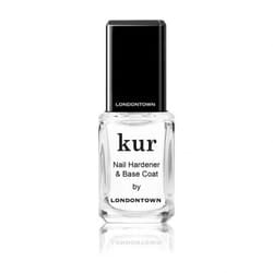 LONDONTOWN Kur Nail Hardener & Base Coat smalto base per ugnhie 12 ml Trasparente