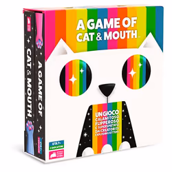 Asmodee A Game of Cat & Mouth, Gioco da tavolo, Abilità motoria fine (destrezza), 7 anno/i, Edizione da viaggio, Gioco di fam ...