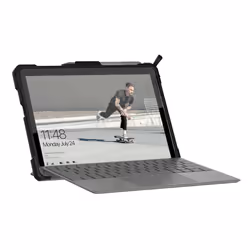 Urban Armor Gear Metropolis 25,4 cm (10") Cover Nero, Argento - Vista aggiuntiva 6