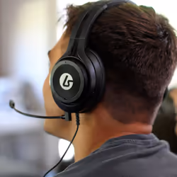 LucidSound LS10P cuffia e auricolare Cablato A Padiglione Gaming Nero - Vista aggiuntiva 4