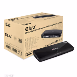 CLUB3D CSV-3103D The Club 3D Universal USB 3.1 Gen 1 UHD 4K Docking station - Vista aggiuntiva 5