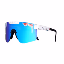 Pit Viper The Absolute Freedom Polarized, Adulto, Unisex, Shield, Avvolgente, Mezza montatura, Plastica