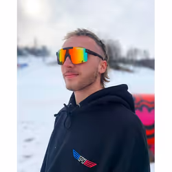 Pit Viper The Mystery Polarized occhiali da sole Shield Avvolgente - Vista aggiuntiva 8