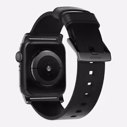Nomad NM1A41BM00 accessorio indossabile intelligente Band Nero Pelle, Acciaio inox