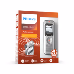 Philips Voice Tracer DVT2050/00 dittafono Flash card Argento - Vista aggiuntiva 8