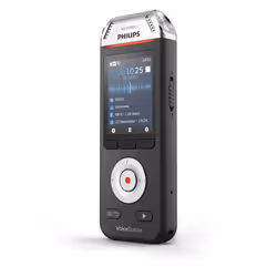 Philips Voice Tracer DVT2110/00 dittafono Flash card Nero, Cromo - Vista aggiuntiva 4