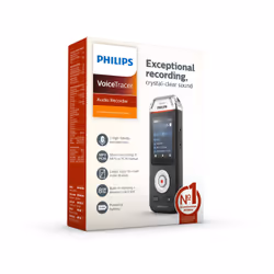 Philips Voice Tracer DVT2110/00 dittafono Flash card Nero, Cromo - Vista aggiuntiva 8