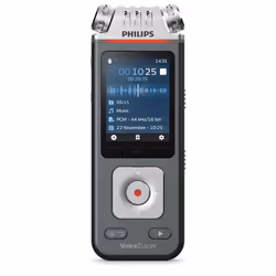 Philips Voice Tracer DVT7110/00, 36 h, Stereo (ST), MP3, PCM, WAV, 16 Ω, 58 dB, 50 - 20000 Hz