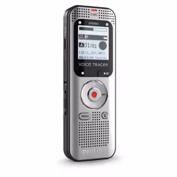 Philips Voice Tracer DVT2015 dittafono Memoria interna e scheda di memoria Argento - Vista aggiuntiva 5