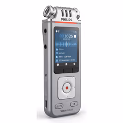 Philips DVT4115 Digital Voice Tracer Flash card Cromo, Argento - Vista aggiuntiva 7