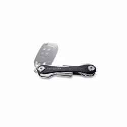 KeySmart KS019, Portachiavi, Nero, Alluminio, Acciaio inox, CE, Blister, 1 pz