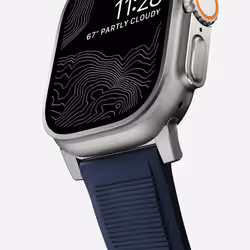 Nomad NM01296485 accessorio indossabile intelligente Band Blu Gomma - Vista aggiuntiva 4