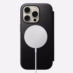 Nomad NM01680185 custodia per cellulare 16 cm (6.3") Custodia a libro Nero