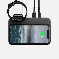 Nomad Base Station Telefono cellulare, Orologio intelligente Nero AC Carica wireless Interno