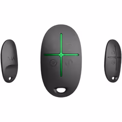 Ajax SpaceControl, Wireless, Allarme, Nero, 868 - 868.6 MHz, 1 pz, Ajax Hub, Hub Plus, Hub 2, ReX, ocBridge Plus, uartBridge
