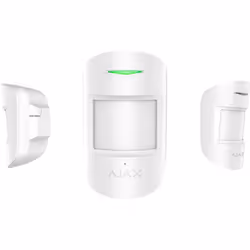 Ajax CombiProtect, Parete, Interno, Bianco, AES, 2,4 m, Ajax Hub, Hub Plus, Hub 2, ReX, ocBridge Plus, uartBridge