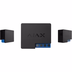 Ajax WallSwitch, Interruttore intelligente, Wireless, 868 MHz, Nero, IP20, 110 - 230 V