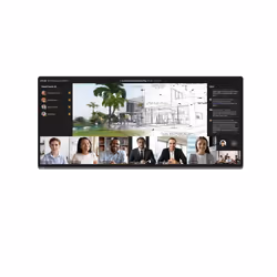 Avocor AVL-1050-T 5K touch lavagna interattiva 2,67 m (105") 5120 x 2160 Pixel Acciaio spazzolato - Vista aggiuntiva 2