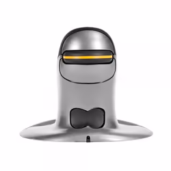 Posturite Penguin Ambidextrous Vertical mouse Ufficio Ambidestro RF Wireless Laser 1200 DPI