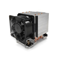 Dynatron N6 sistema di raffreddamento per computer Processore Raffreddatore d'aria 8 cm Alluminio, Nero, Rame 1 pz