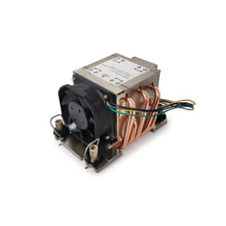 Dynatron S5 sistema di raffreddamento per computer Processore Raffreddatore d'aria 6 cm Alluminio, Nero, Rame 1 pz