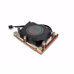 Dynatron J-5, Raffreddatore d'aria, 8 cm, 2000 Giri/min, 8600 Giri/min, 23,3 dB, Nero, Rame
