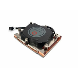 Dynatron J-5 Processore Raffreddatore d'aria 8 cm Nero, Rame 1 pz