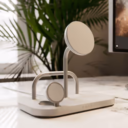 ZENS ZEDC29W/00 Caricabatterie per dispositivi mobili Cuffie, Smartphone, Orologio intelligente Argento, Bianco AC, USB Carica wireless Ricarica rapida Interno - Vista aggiuntiva 7