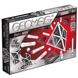 Geomag Panels Black&White 68 pcs Giocattolo con magnete al neodimio