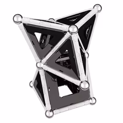 Geomag Panels Black&White 68 pcs Giocattolo con magnete al neodimio - Vista aggiuntiva 3