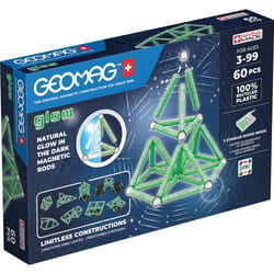 Geomag Glow Recycled Giocattolo con magnete al neodimio